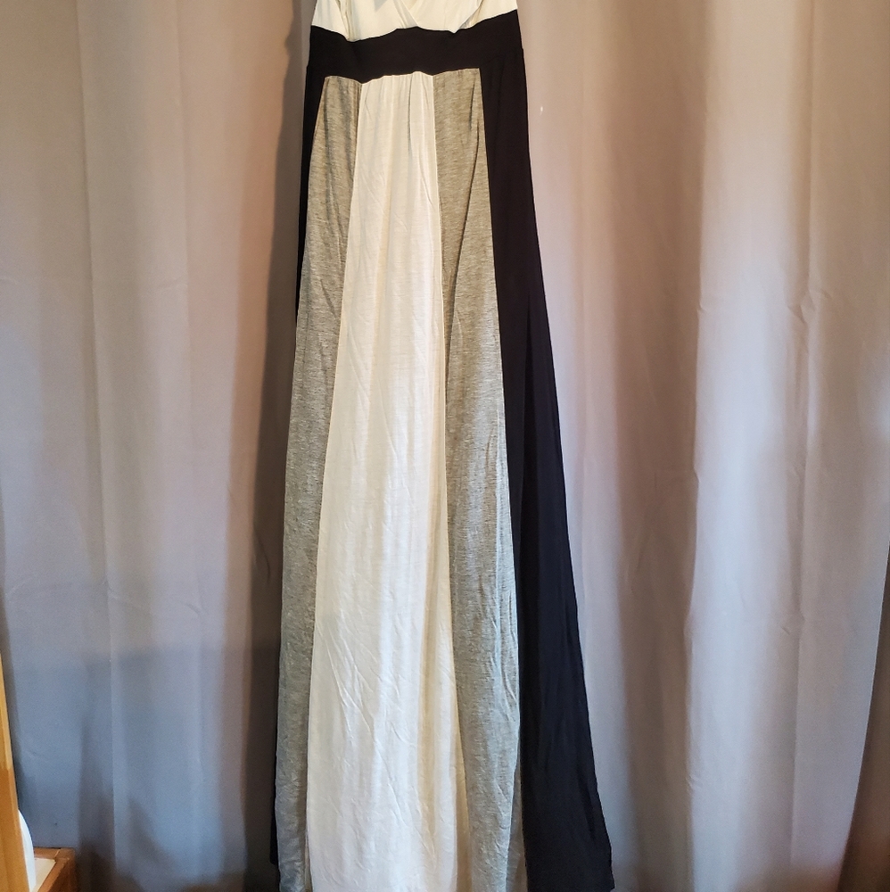 Pink Rose Maxi Dress Size Large - Picture 4 of 4